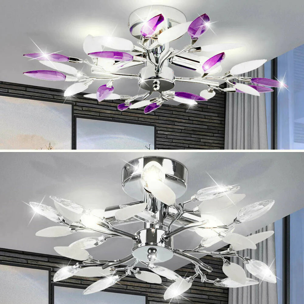 Modern Minimalist LED Living Room Dining Room Bedroom Creative Ceiling Lamp