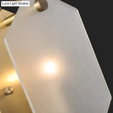 Modern Minimalist Luxury Hexagonal Copper Wall Lamp Copper Wall Lamps