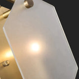 Modern Minimalist Luxury Hexagonal Copper Wall Lamp Lamps