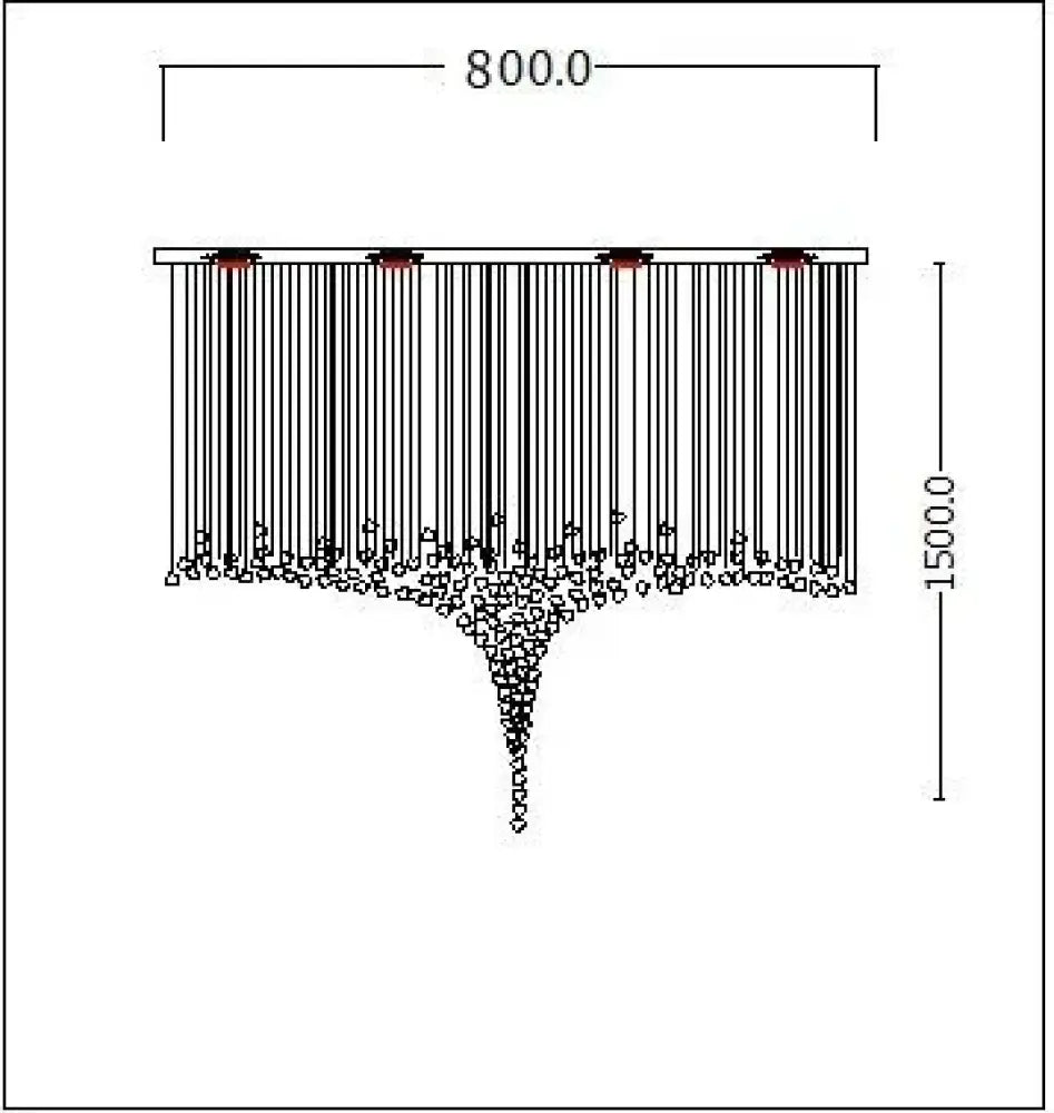Modern Nordic Crystal Chandelier for Hotel Lobby Luxury Creative Design Ceiling Light with High-End Atmosphere