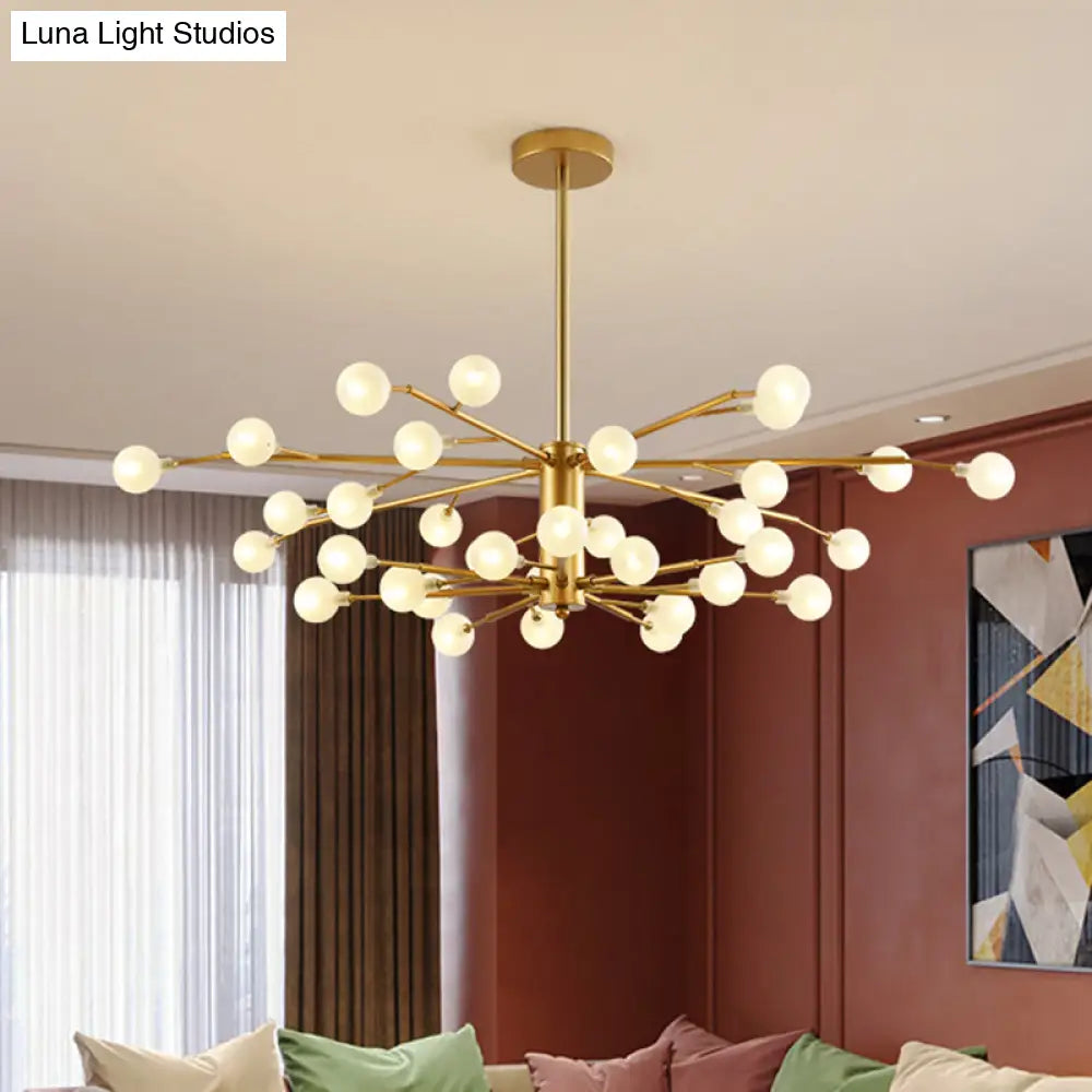 Modern Nordic Led Branch Chandelier - Stylish Living Room Suspension Light