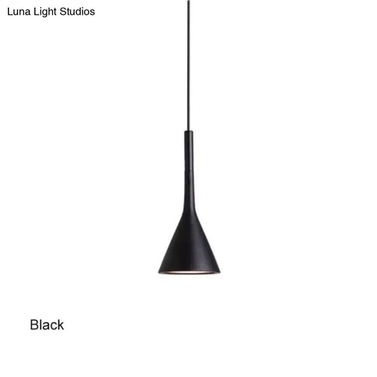 Modern Pendant Lights Kitchen Fixtures For Dining Room Restaurant Bars Home Bedroom White Black Red