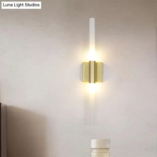 Modern Rotatable Gold Wall Sconce Lighting With 2/4 Metal Heads