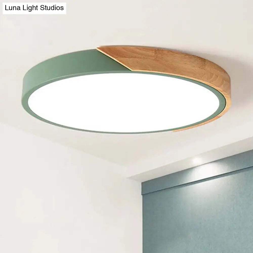 Modern Round Flush Mount Ceiling Light Fixtures For Bedrooms