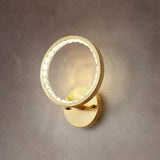 Modern Simple Bedroom Bedside Copper Wall Lamp Lamps