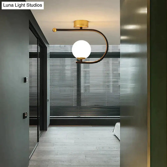 Modern Simple Corridor Lamp Circular Ceiling