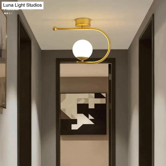 Modern Simple Corridor Lamp Circular Ceiling