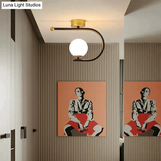 Modern Simple Corridor Lamp Circular Ceiling