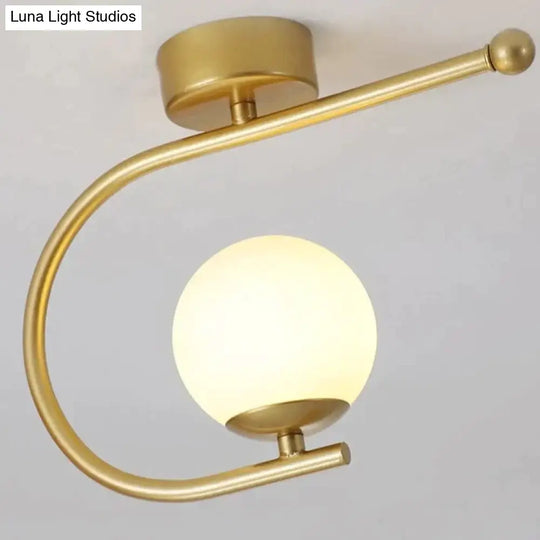 Modern Simple Corridor Lamp Circular Ceiling