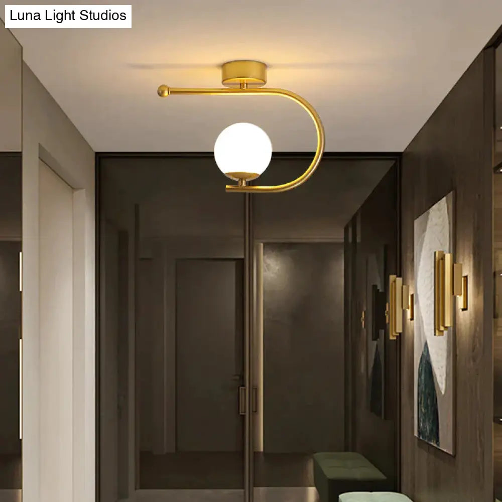 Modern Simple Corridor Lamp Circular Ceiling