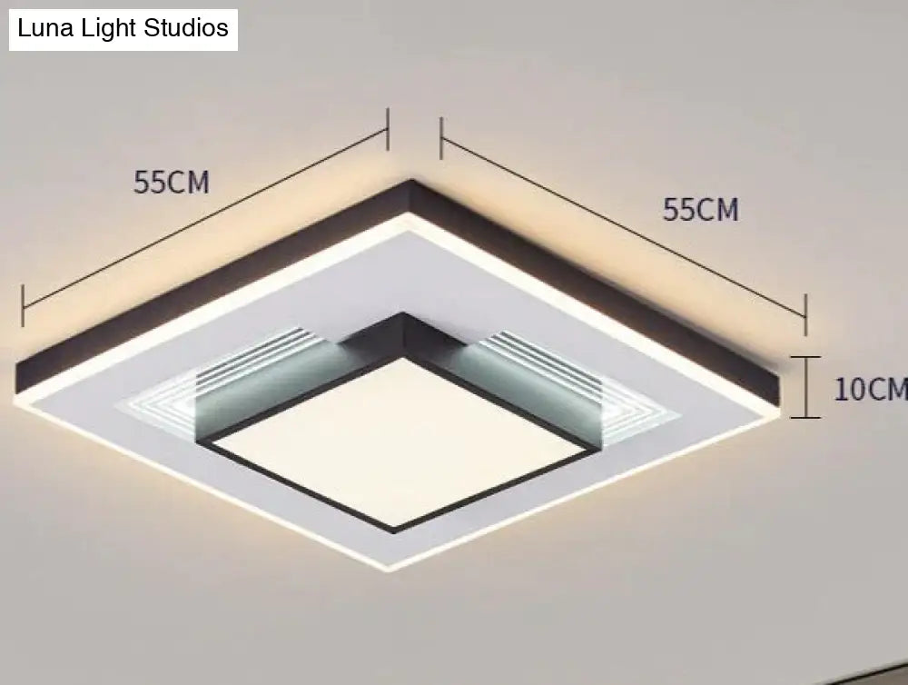 Modern Simple Living Room Dining Room Lamps Fashion Atmosphere Bedroom Ceiling Lamp Ceiling