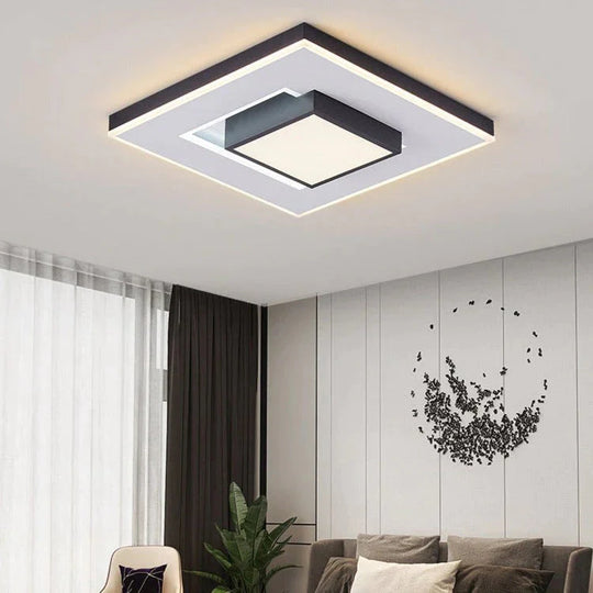 Modern Simple Living Room Dining Room Lamps Fashion Atmosphere Bedroom Ceiling Lamp