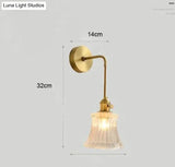 Modern Simple Nordic Living Room Bedroom Copper Wall Lamp Copper Wall Lamps