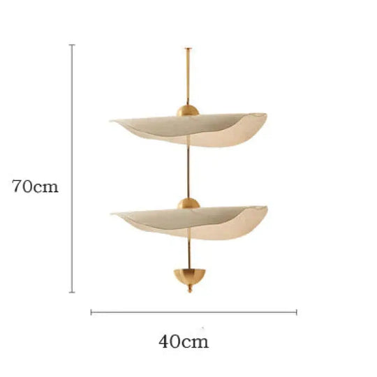 Modern Simple Restaurant Lamp Nordic Art Acrylic Led Staircase Bar Bedroom Model Room Hotel