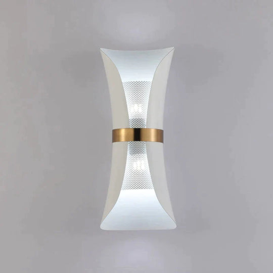 Modern Simple Wall Lamp Lights Scone For Bedroom Bathroom Black Gold All White Light