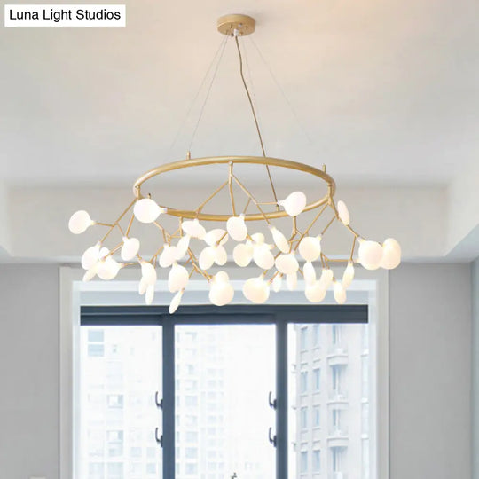 Modern Sputnik Led Chandelier For Minimalist Living Rooms