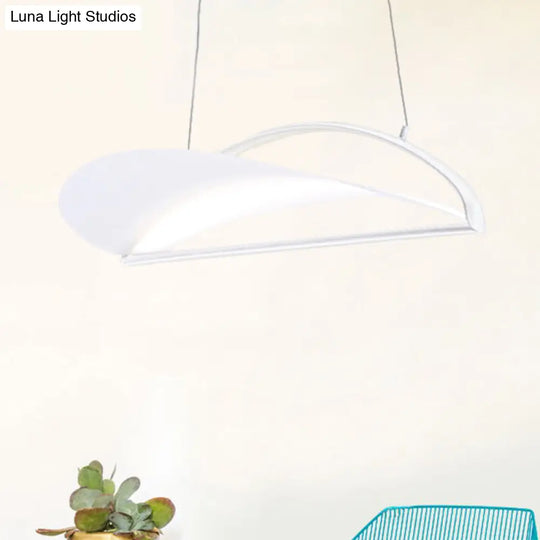 Ludovica - Modern Grey/White Ultra Thin Ceiling Light Fixture Minimalist Led Acrylic Pendant Lamp