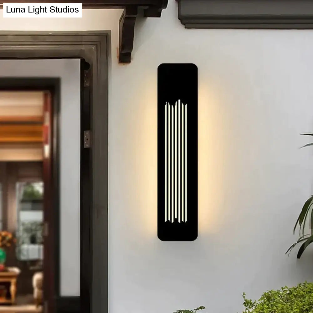 Modern Waterproof Outdoor Led Wall Lamps Ip65 Aluminum Light Garden Porch Sconce Lights 110V 220V