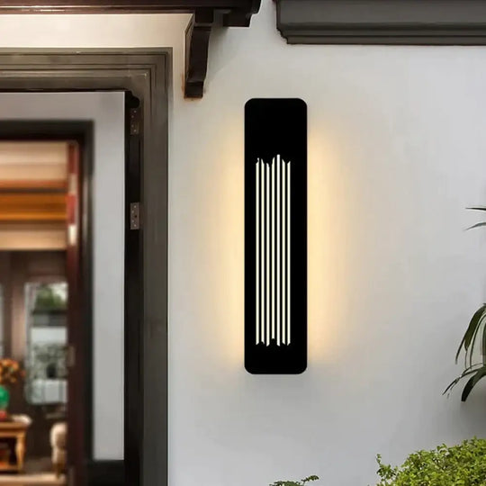 Modern Waterproof Outdoor Led Wall Lamps Ip65 Aluminum Light Garden Porch Sconce Lights 110V 220V