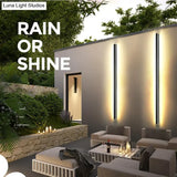 Modern Waterproof Outdoor Wall Lamp Led Super Bright Ip65 Light Garden Porch Landscape Sconce 110V