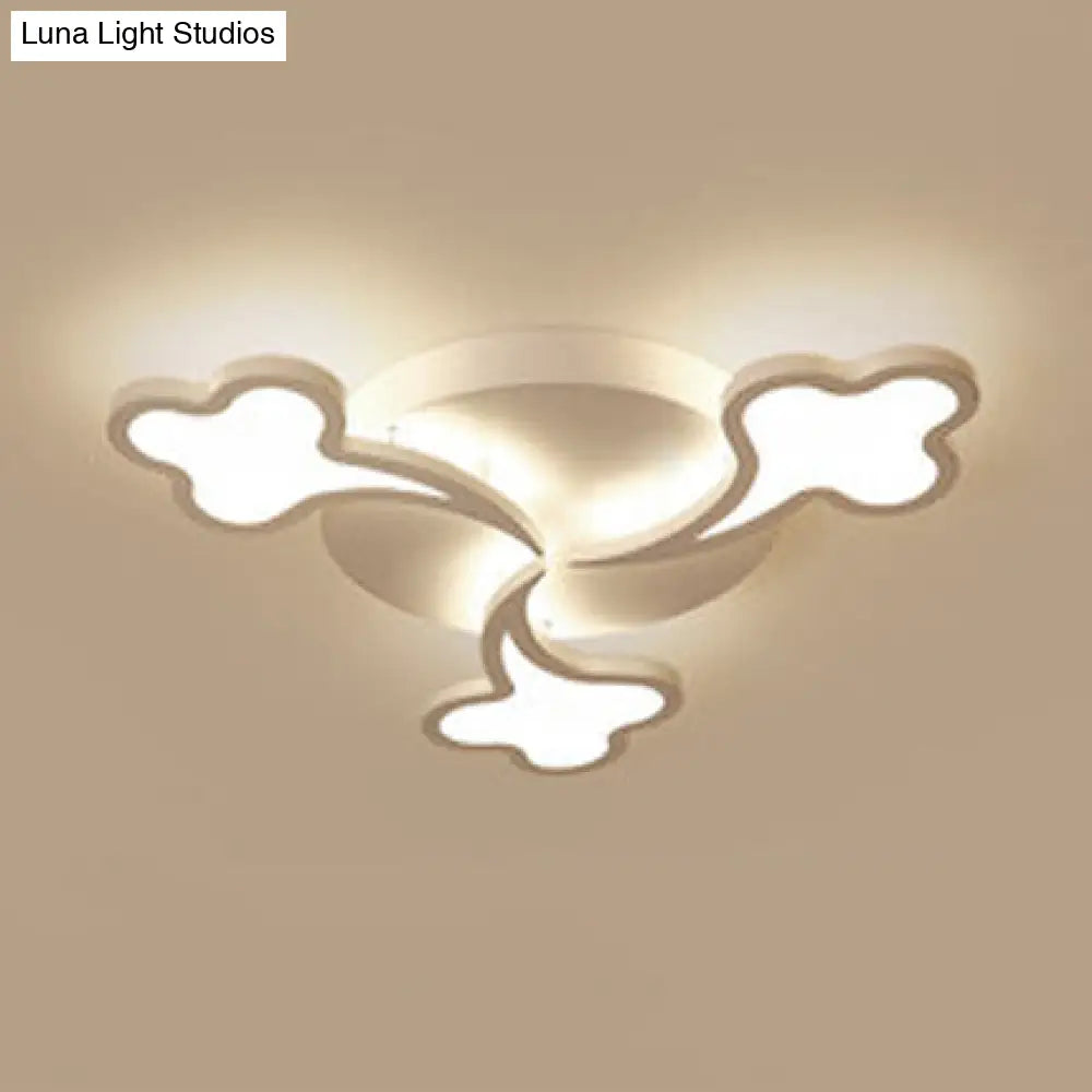 Modern White Acrylic Ceiling Light For Bedroom 3 /