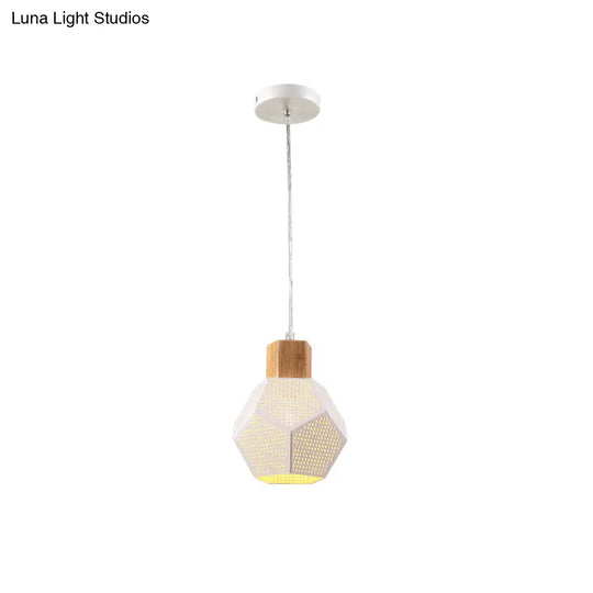 Modern White Hanging Bedroom Light Kit With Metal Shade’ Note: While Shortening The Title Is