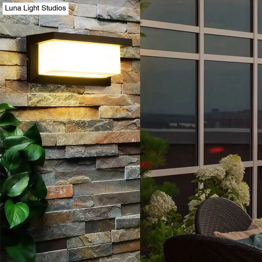 Moderne Outdoor Wandlamp Waterdichte Ip65 Motion Sensor Led Verlichting 18W 30W Veranda Lichten