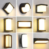 Moderne Outdoor Wandlamp Waterdichte Ip65 Motion Sensor Led Verlichting 18W 30W Veranda Lichten