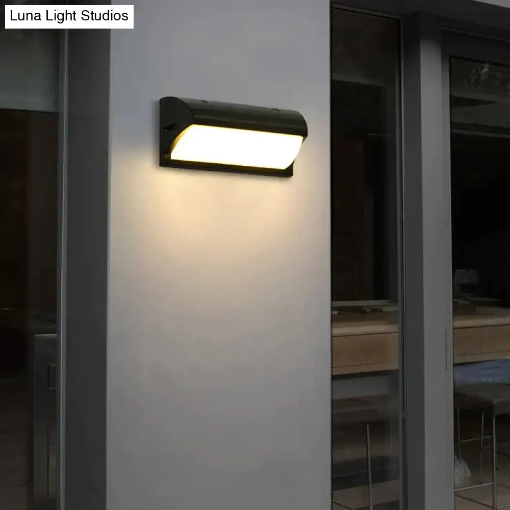 Moderne Outdoor Wandlamp Waterdichte Ip65 Motion Sensor Led Verlichting 18W 30W Veranda Lichten