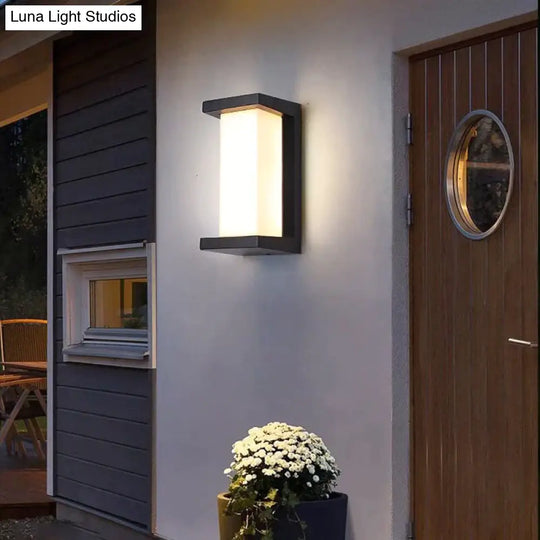 Moderne Outdoor Wandlamp Waterdichte Ip65 Motion Sensor Led Verlichting 18W 30W Veranda Lichten