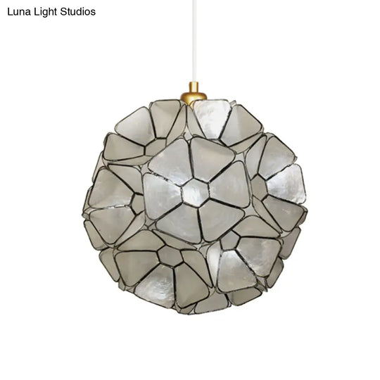 Modern Black Blossom Pendant Light With Unique Splicing Design - Stylish Ceiling Lamp