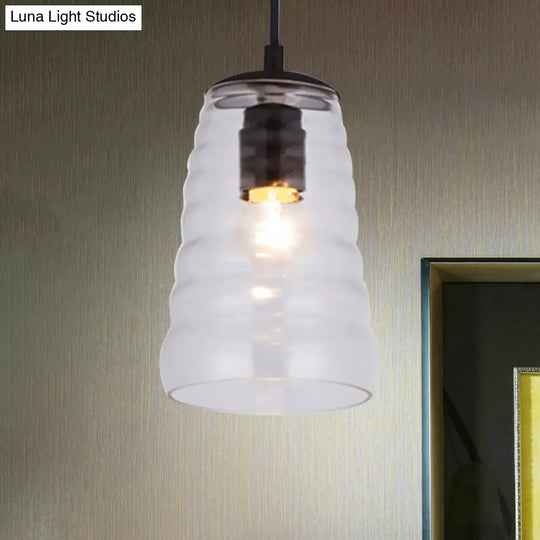 Modern Glass Pendant Light With Multiple Shapes And Colors