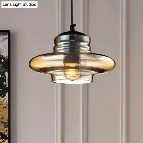 Modern Glass Pendant Light With Multiple Shapes And Colors