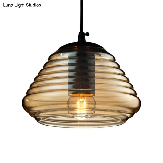 Modern Glass Pendant Light With Multiple Shapes And Colors