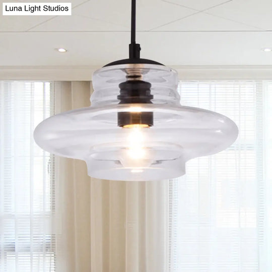 Modern Glass Pendant Light With Multiple Shapes And Colors