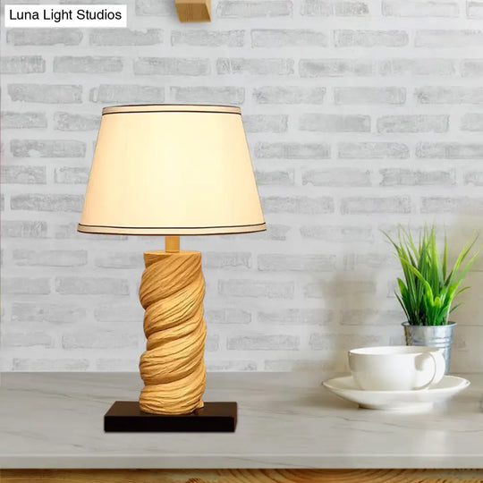 Monica - White/Brown Table Lamp