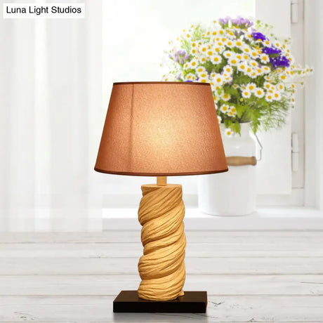 Monica - White/Brown Table Lamp