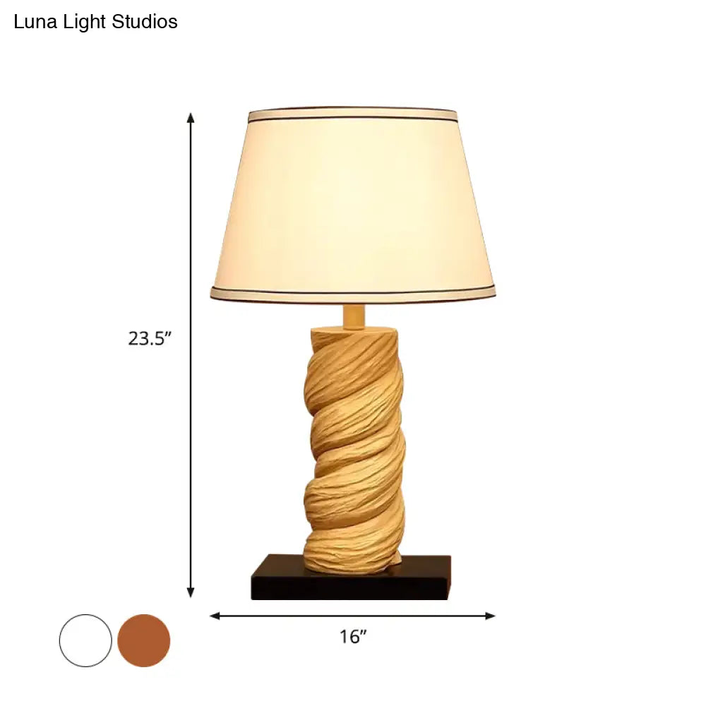 Monica - White/Brown Table Lamp