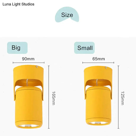 Morden Led Ceiling Light 20W 15W 10W Lights Living Room Lighting Fixture Bedroom Kitchen 360 Degree