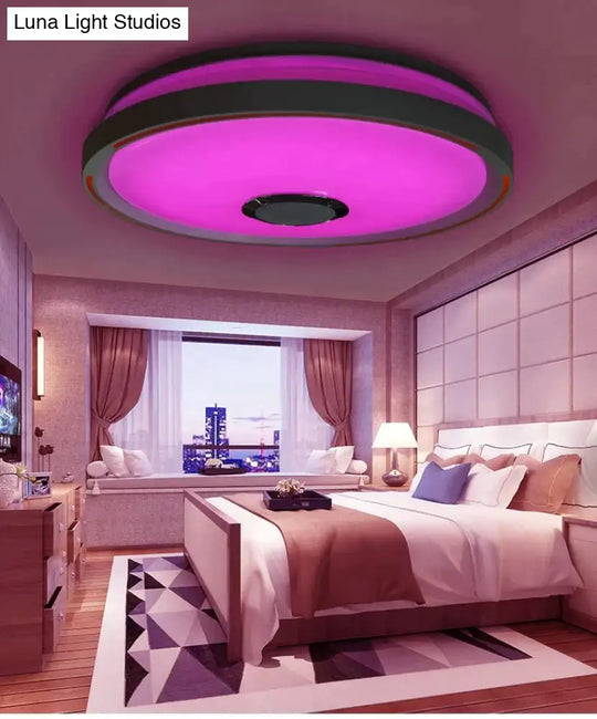 Music Led Ceiling Lights Rgb App Control Lamp Bedroom 36W Living Room Light Lampara De Techo