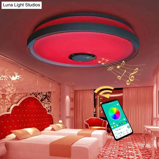 Music Led Ceiling Lights Rgb App Control Lamp Bedroom 36W Living Room Light Lampara De Techo