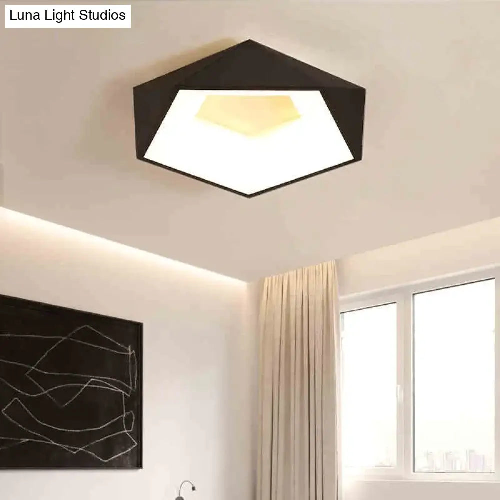 Mylee - Led Light Ceiling Modern For Living Room Bedroom Study Dimmable + Rc Lamp Fixtures Lighting