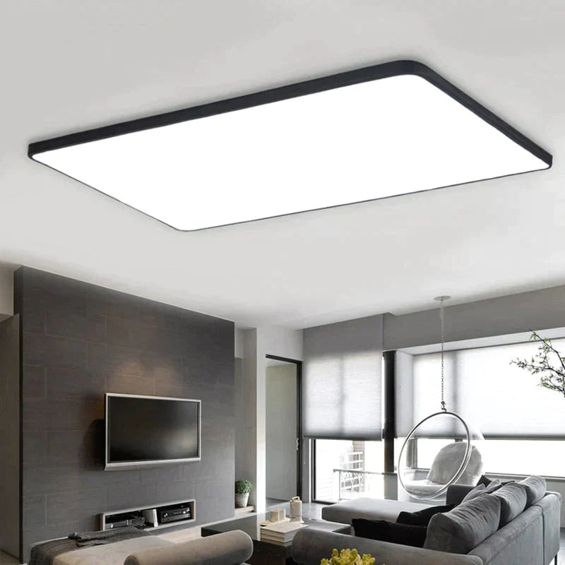 Nathaly - Ultra-Thin Square Led Ceiling Lamp Kitchen Light Fixtures Living Room Surface Mount