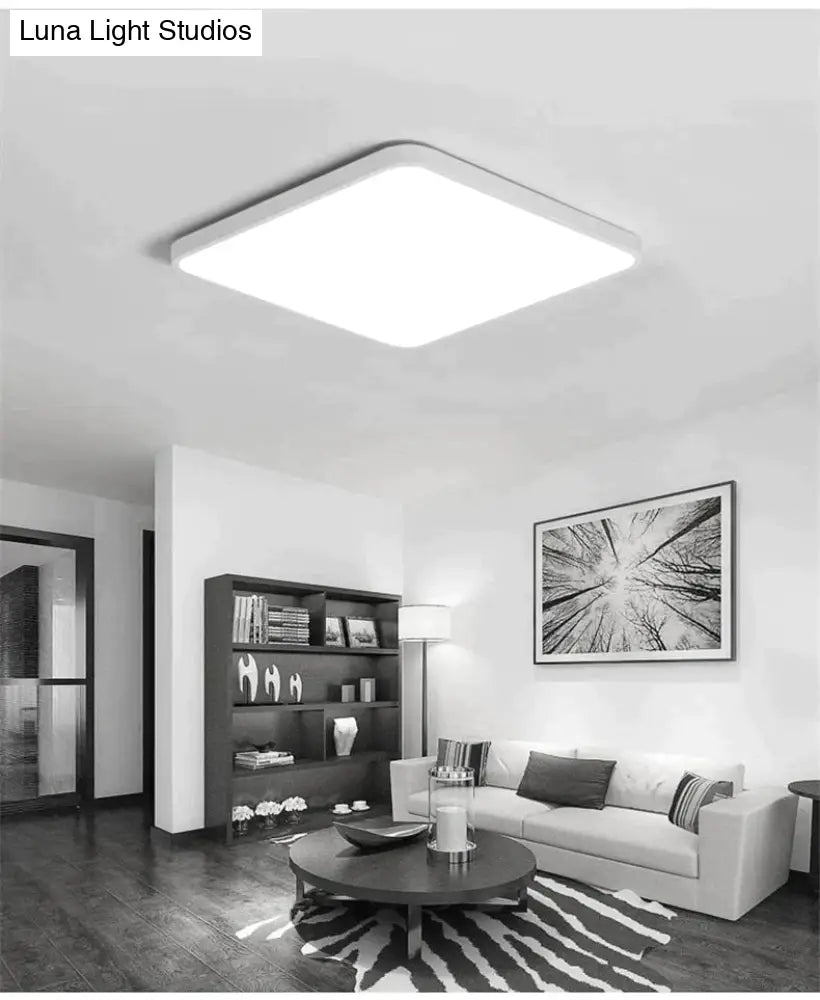 Nathaly - Ultra-Thin Square Led Surface Mount Ceiling Lamp