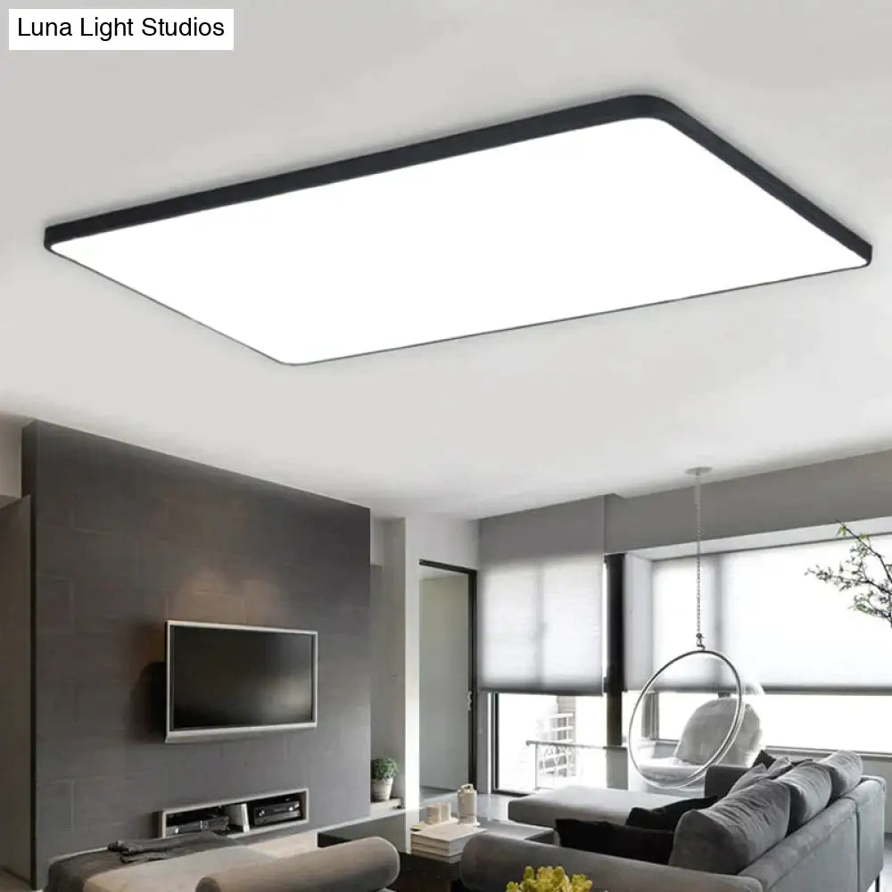 Nathaly - Ultra-Thin Square Led Surface Mount Ceiling Lamp