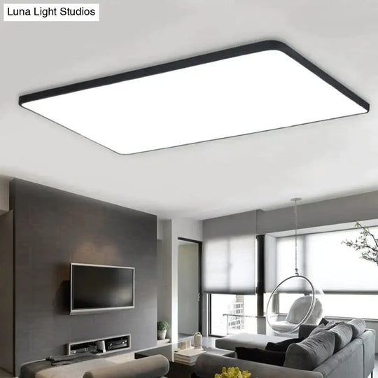 Nathaly - Ultra-Thin Square Led Ceiling Lamp Kitchen Light Fixtures Living Room Surface Mount