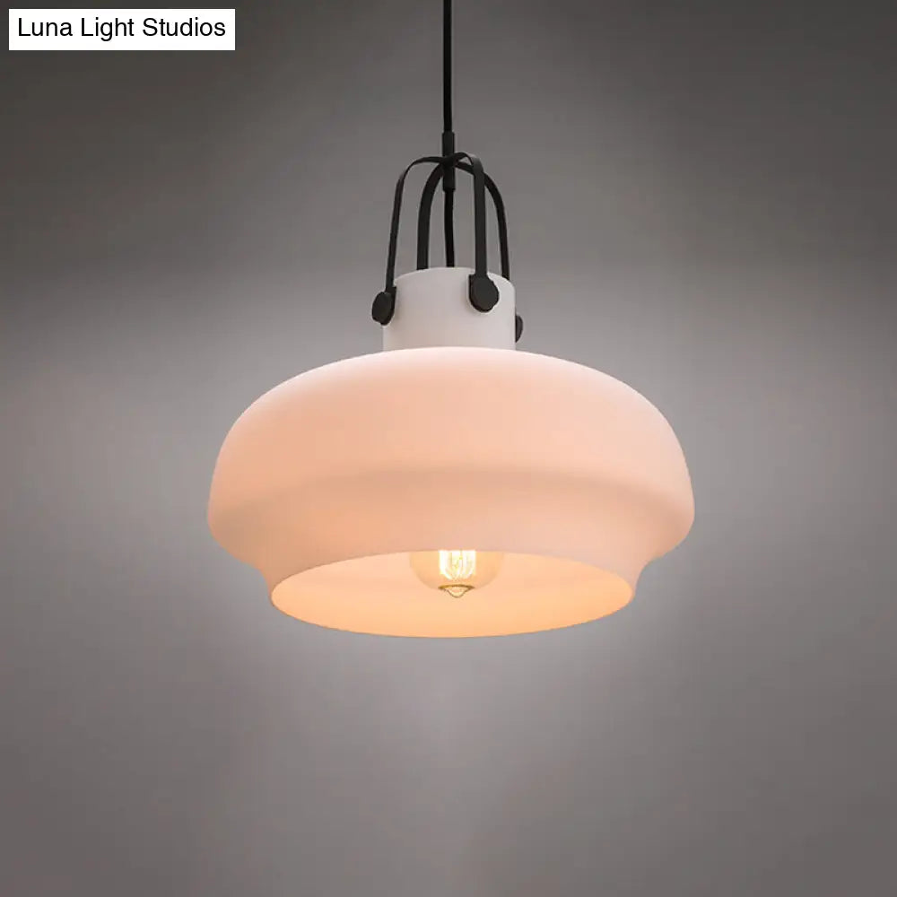 Nautical Suspension Light With 1 Head - Multiple Sizes And Finishes Available