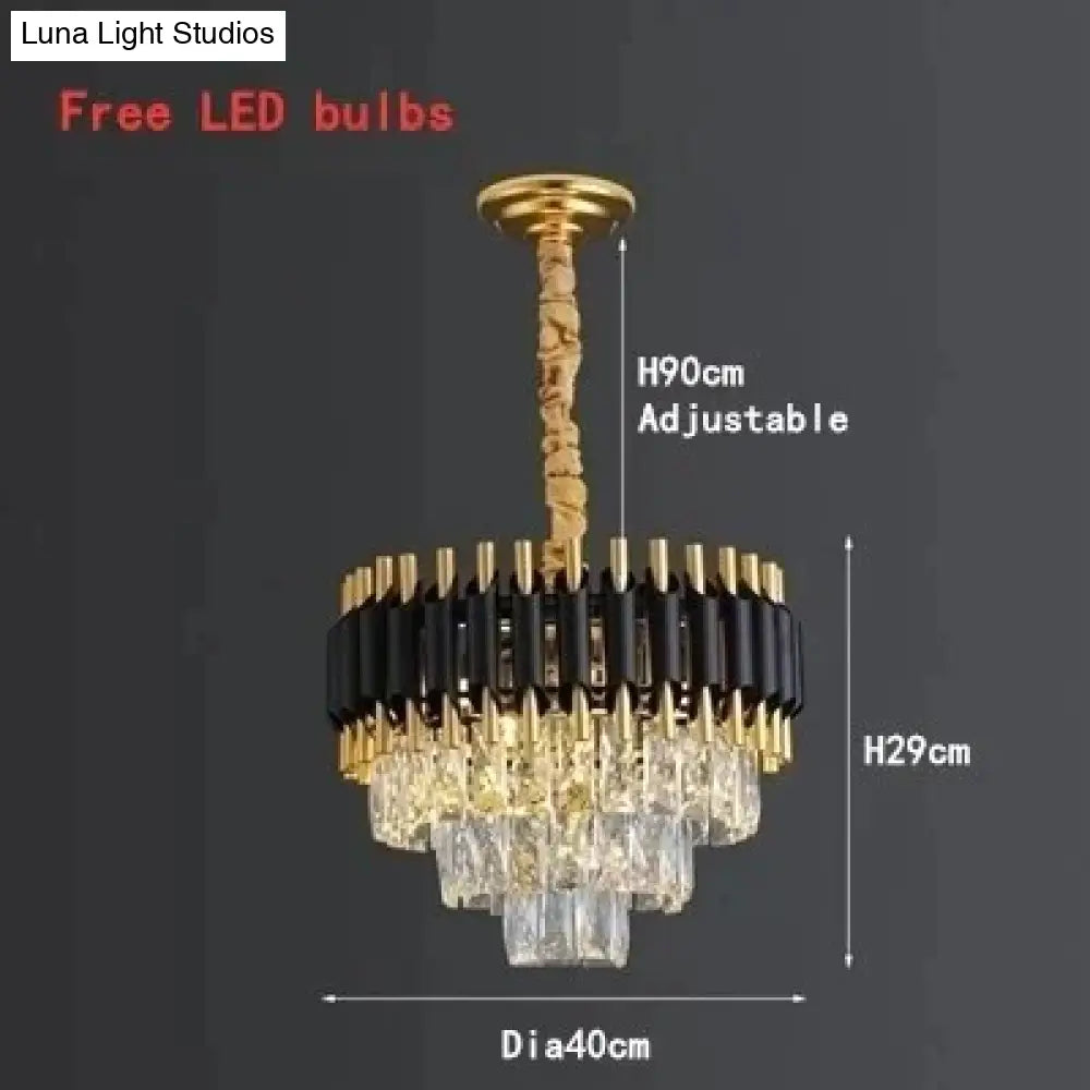 Selma Luxury K9 Crystal Chandeliers Chandelier