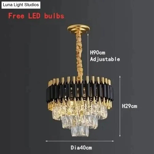 Selma Luxury K9 Crystal Chandeliers Chandelier