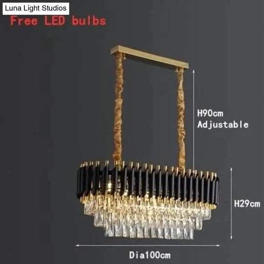 Selma Luxury K9 Crystal Chandeliers Chandelier